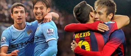 Champions League: Manchester City - Barcelona in cifre